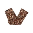 thumbnail image 1 of AG Adriano Goldschmied Womens Animal Print Slim Fit Pants Brown 26, 1 of 2