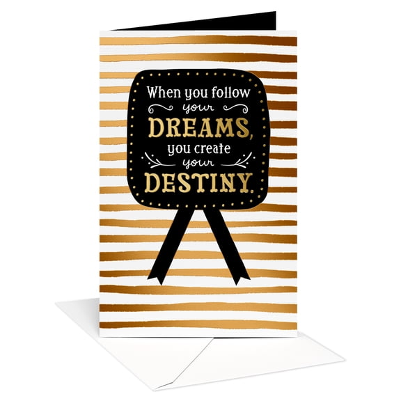 American Greetings Graduation Card for Any Graduate (You Create Your Destiny)