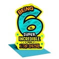 thumbnail image 1 of American Greetings 6th Birthday Card for Boy (Super, Incredible, and X-tra Special), 1 of 5