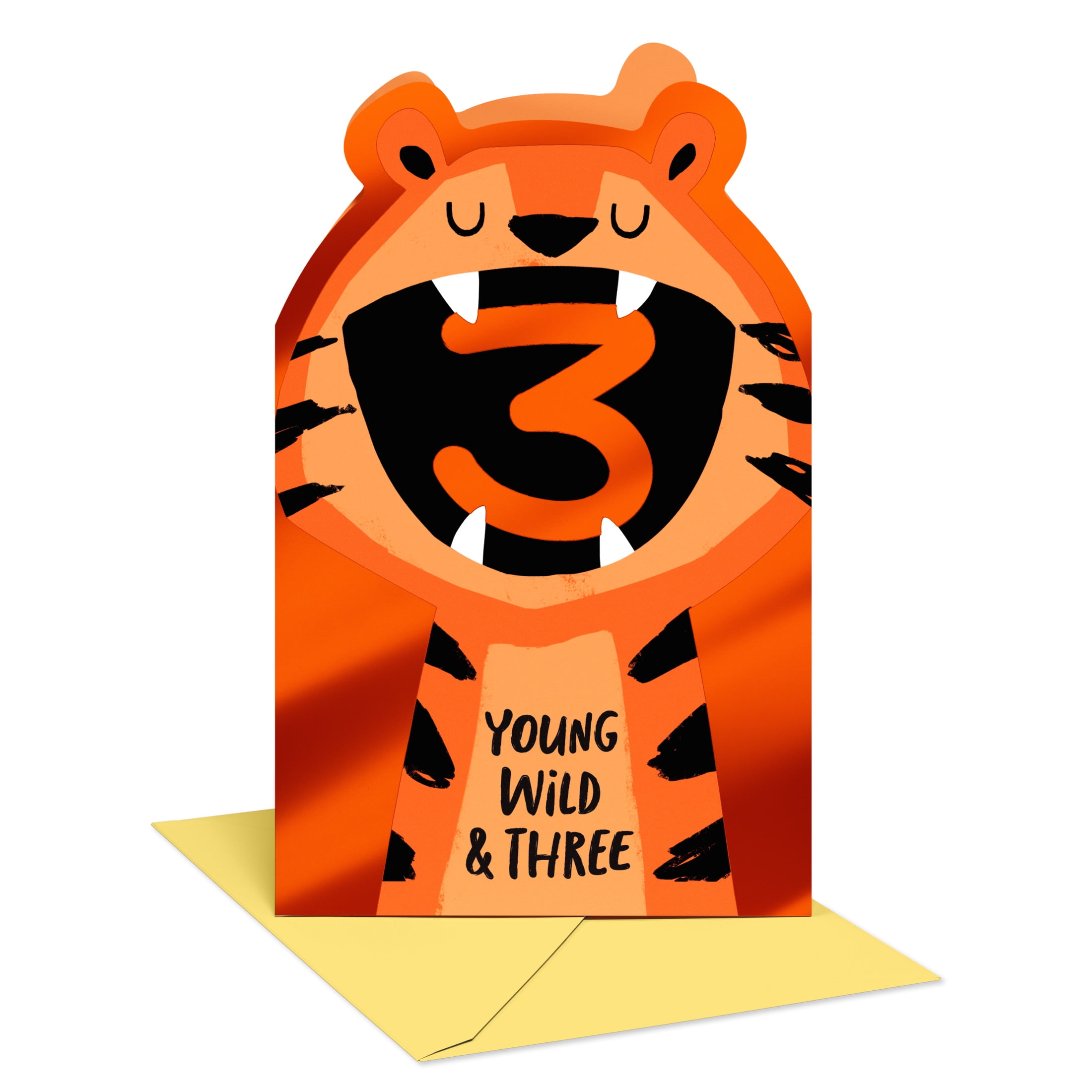 American Greetings 3rd Birthday Card for Boy (One of A Kind)