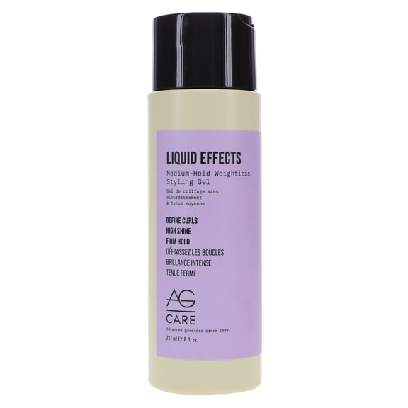 AG Care Liquid Effects Medium-Hold Weightless Styling Gel 8 oz