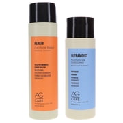 AG Care Renew Clarifying Shampoo 10 oz & Ultramoist Moisturizing Conditioner 8 oz Combo Pack