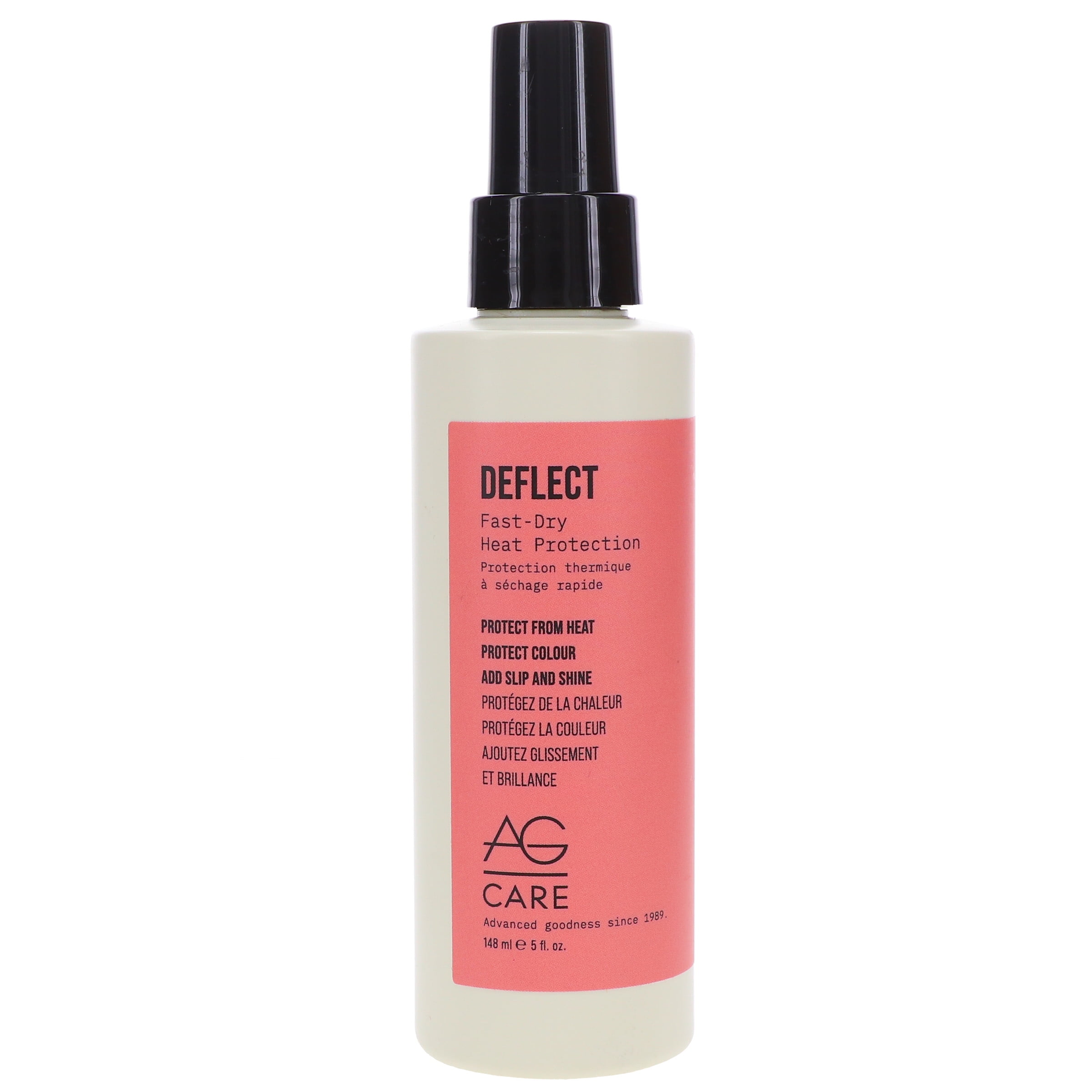 AG Hair Deflect, Fast-Dry Heat Protection Spray, Color-Safe Shine ...