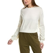 AG Jeans womens  Farrow Sweatshirt, XS, Ivory