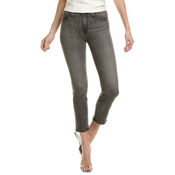 AG Jeans womens  Isabelle High-Rise Straight Crop Jean, 32, Blue