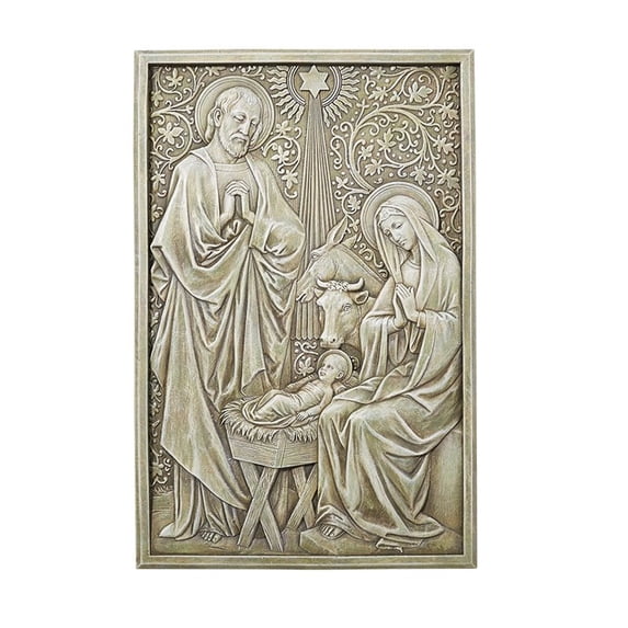AG Nativity 13" Plaque