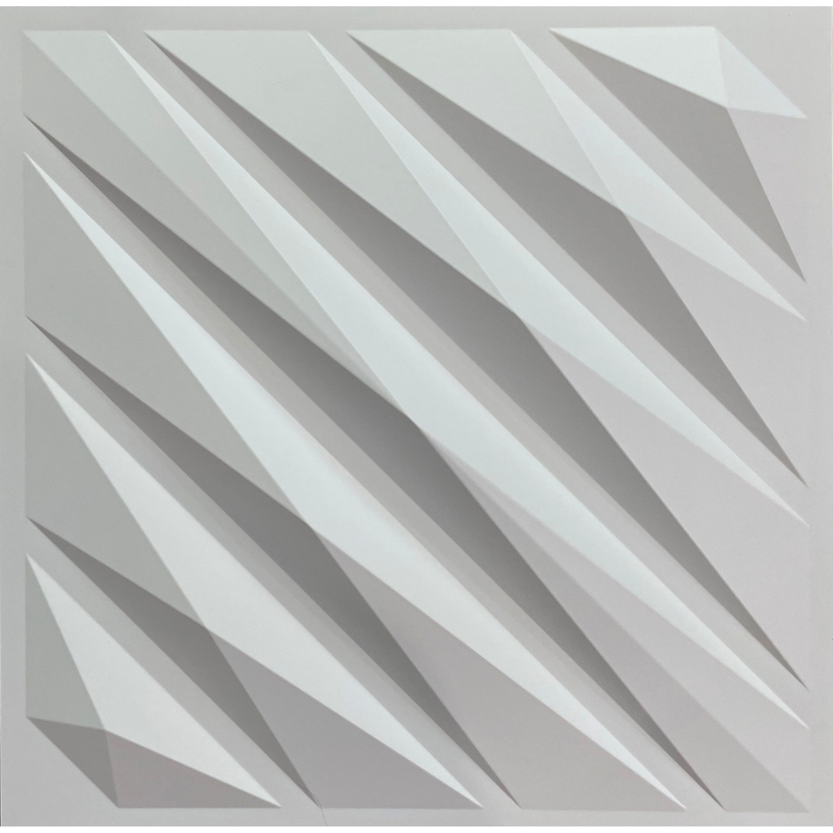 AG Trade Dundee Deco White Abstract PVC 3D Wall Panels, Decorative Wall ...