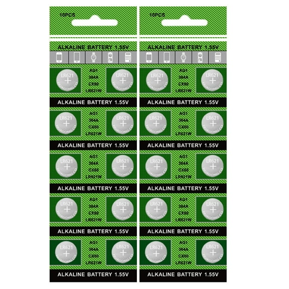 AG1/364/LR621 Button Batteries Button Coin Cell Battery for Watches Gadgets