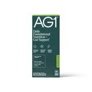 AG1 Athletic Greens Powder Supplement, Improve Gut Health, Multivitamin, Probiotic, Gluten Free, Vegan and Keto Friendly, 75 Vitamins Travel Packs, 14 Count - Classic Formula