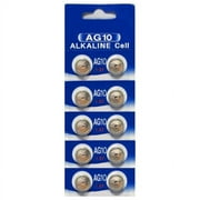 AG10 / LR1130 Alkaline Button Watch Battery 1.5V - 100 Pack - !