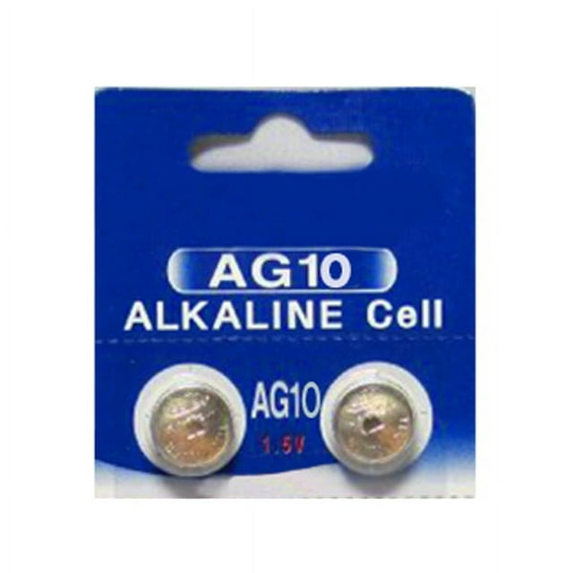 AG10 / LR1130 Alkaline Button Watch Battery 1.5V 2 Pack FREE