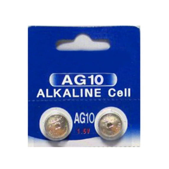 AG10 / LR1130 Alkaline Button Watch Battery 1.5V - 2 Pack - FREE SHIPPING!