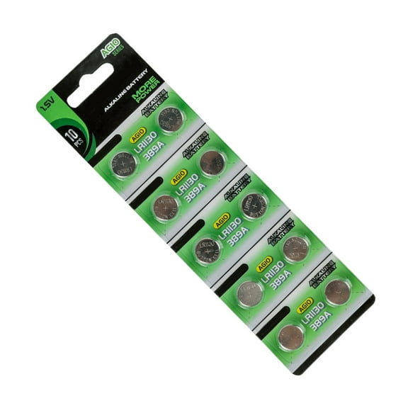 AG10 LR1130 Button Cell Batteries 1.55V Button Coin Stable Power Coin Cell Keyless Entry For Small Electronics