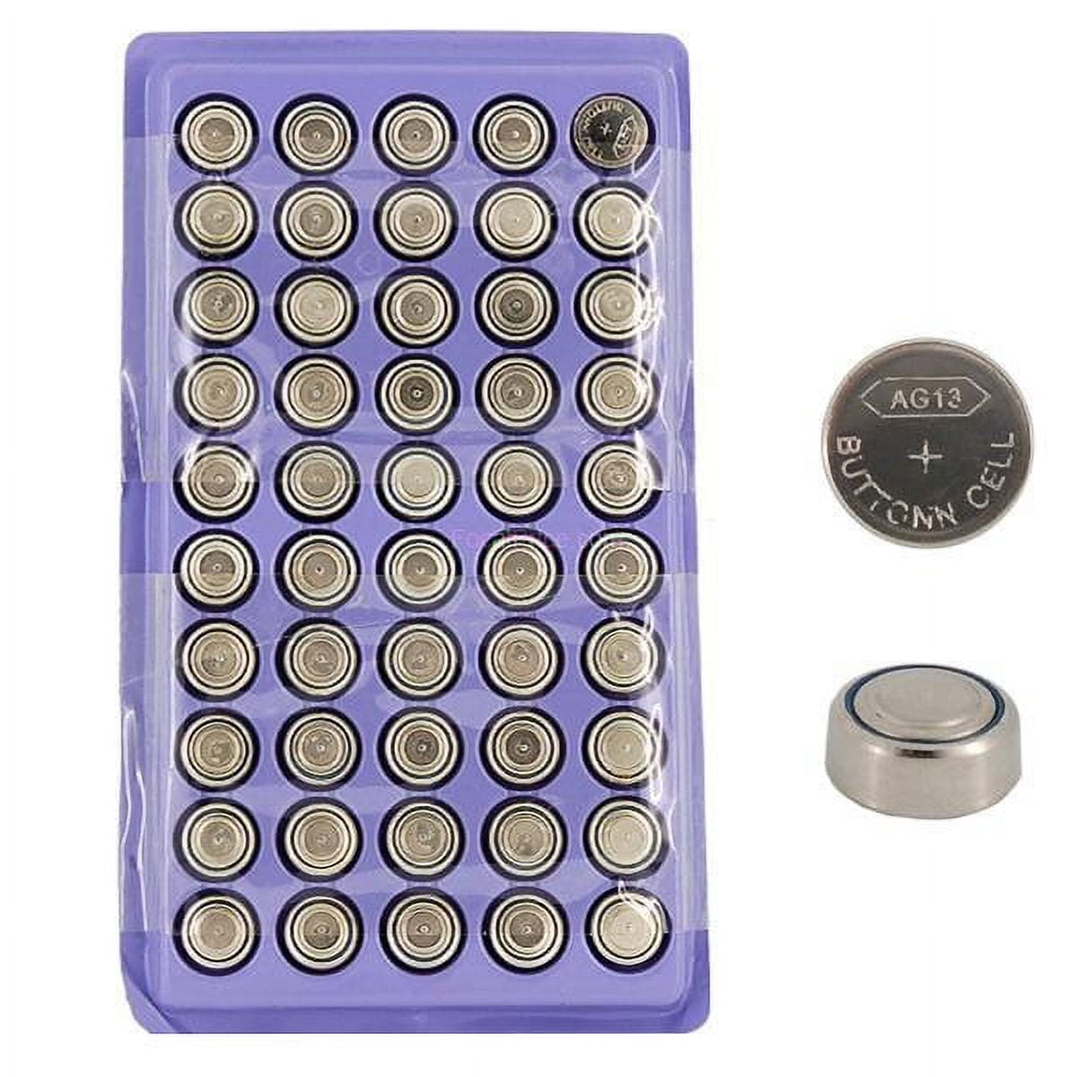 AG13 1.5V Cell Button Battery (50pcs/set)