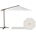 thumbnail image 1 of AG19A-00/5404-Treasure Garden-10 Foot AG19A Round Cantilever Umbrella-Sunbrella Grade A Fabric Type-Natural Fabric Color-Bronze Pole Finish, 1 of 2