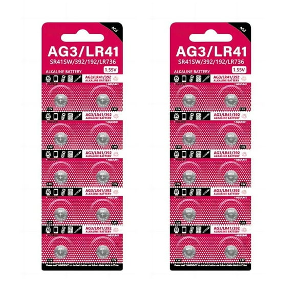 AG3 1.55V Button Battery Cell Coin Lithium Batteries SR41 192 L736 384 SR41SW