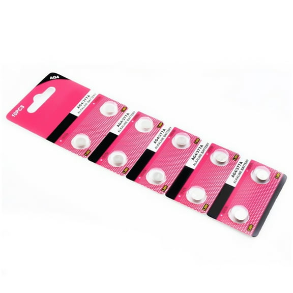 AG4 LR626 377A 177 Watch Battery Alkaline Button Batteries for Small Devices