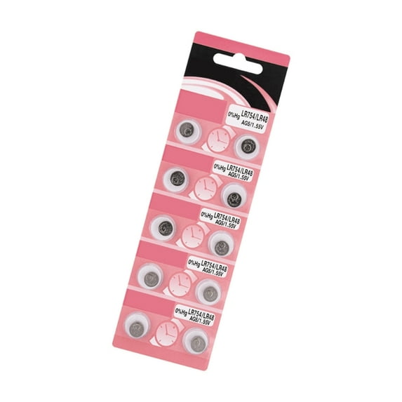 AG5 LR754 Button Cell Batteries Durability And Stable AG5 LR754 ...
