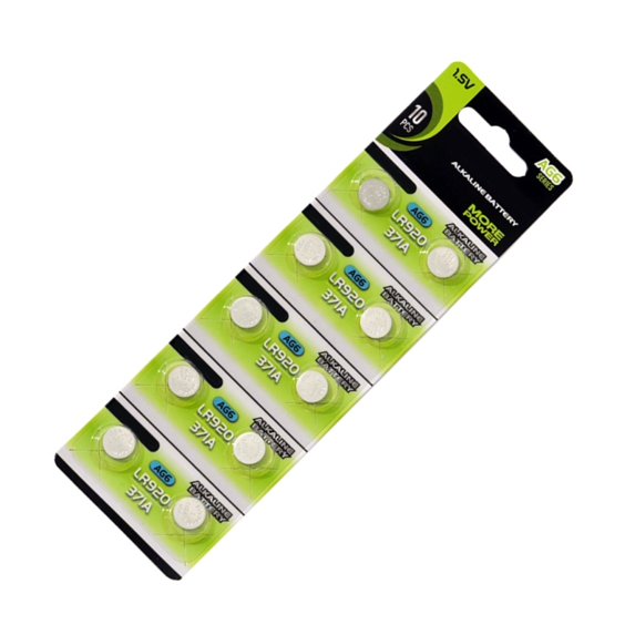 AG6 Alkaline Button Batteries 1.55V Coin Cell Batteries Pack of 10/20 ...