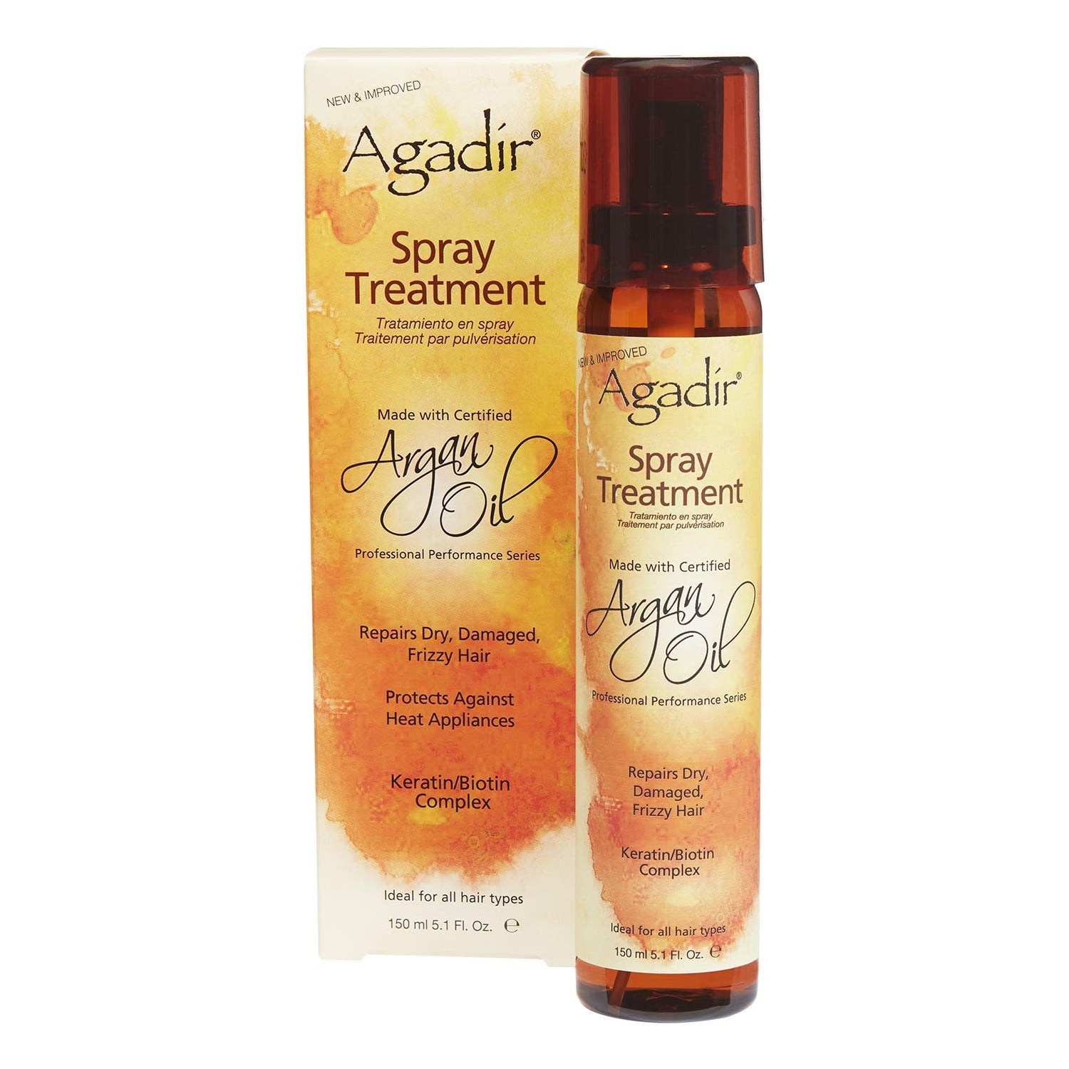 AGADIR Argan Oil Spray Treatment, 5.1 Oz,Pack of 6
