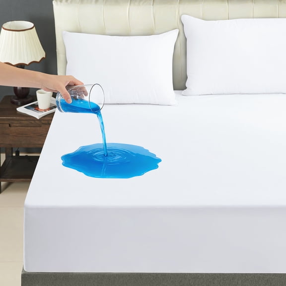 AGALI 1-Pack Full Mattress Protector, Hypoallergenic Waterproof Cover, Noiseless & Breathable, Fits 6-16 Inch Deep Pockets, Machine Washable