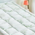 thumbnail image 1 of AGALI Queen Mattress Pad Cover, Viscose Made from Bamboo Pillow Top Cooling Mattress Topper for Queen Size Bed, 6-21 inches Deep Pocket, 60x80 inches, 1 of 6