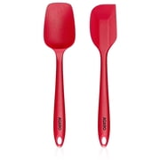 AGARO Heat Resistant Silicone Spatula for Cooking, Baking, Mixing 2 Count