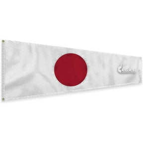 AGAS No 1 Pennant Code of Signals - 8 In x 2 Ft - Printed 200 Nylon - Quadruple Stitched Edges - Solid Brass Grommets Canvas Heading - Number 1 Signal Flag - Size 0.