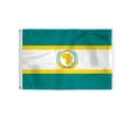thumbnail image 1 of AGAS 2 x 3 Feet African Union Flag Heavyweight Nylon Brass Grommets Stitched Edges Fade Resistant & Vivid Colors, 1 of 1