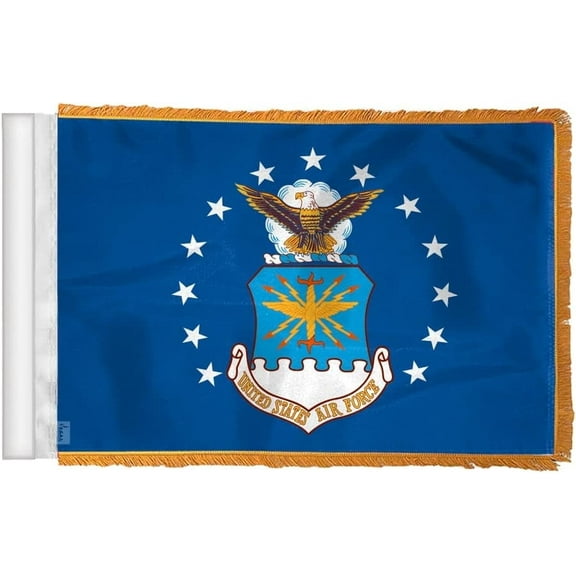 AGAS Air Force 4x6ft Ceremonial Nylon Flag
