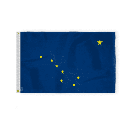 A.G.A.S 4' x 6' 200 Denier Nylon Outdoor Flag and Banner, Double Sided, Brass Grommets