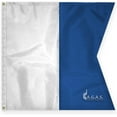 thumbnail image 1 of AGAS Alpha Code A Marine Signal Flag - Printed 200D Nylon - Canvas Header - Brass Grommets - Colorfast & Stitched Edges - Nautical Boat Flag - Naval Code Signal Flag., 1 of 1