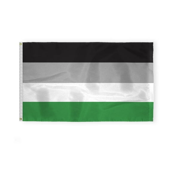 AGAS Androphilia Pride Flag 3x5 Ft - Double Sided Printed 200D Nylon - Brass Grommets Stitched Edges Fade Proof Sharp Colors - Androphilia Lgbtq Flag 3x5 Fts