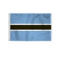 thumbnail image 1 of AGAS Botswana National Flag 2x3 ft Nylon Fabric Double Stitched Canvas Header Brass Grommets Fade Resistant & Vivid Colors Tough Botswana Banner, 1 of 1