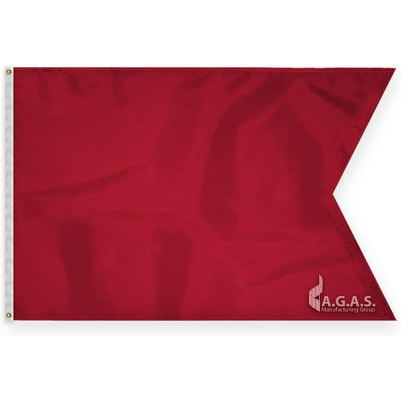AGAS Bravo Code B Marine Signal Flag - Printed 200D Nylon - Canvas Header - Brass Grommets - Colorfast & Stitched Edges - Nautical Boat Flag - Naval Code Signal Flag.