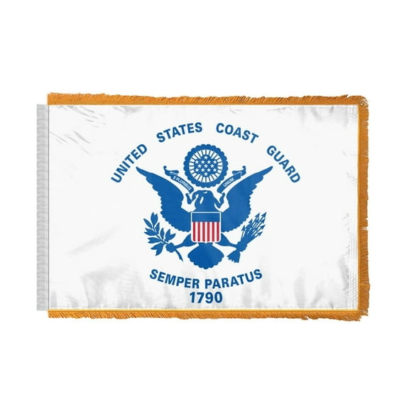 AGAS Coast Guard 2x3ft Ceremonial Nylon Flag