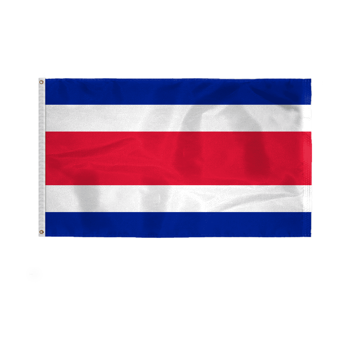 Costa Rican Flag String AGAS Costa Rica Costa Rican Flag 3x5 ft 200D Nylon Fabric Double ...