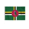 thumbnail image 1 of AGAS Dominica Flag 2x3 ft Outdoor 200D Nylon Double Stitched Hem Never Rust Brass Grommets Canvas Header Dominican National Flag, 1 of 1