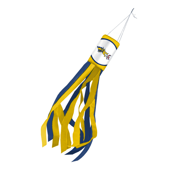 AGAS Drexel DU Dragons Windsock, Polyester, Team-Coloured Stripes, Drexel DU University Merch