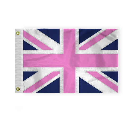 AGAS EU Gay Embroidered Pride Flag 12x18 Inch - Sewn 200D Nylon - Brass Grommets - Quadruple Stitched Fly End