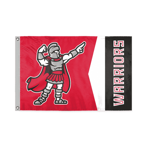 East Stroudsburg University 3 x 5 flag ESU Warriors Banner, Indoor Outdoor Durable Fabric, 100% Polyester