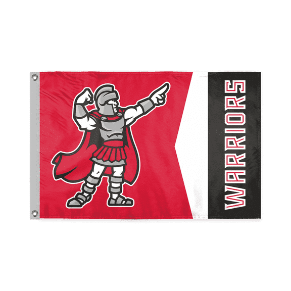 AGAS East Stroudsburg University ESU Warriors flag 2x3 ft Durable Polyester with Brass Grommets - College Banner NCAA