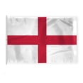 thumbnail image 1 of AGAS England Flag 8x12 ft - Outdoor 200D Nylon - 6 Needle Lock Stitched Fly Hem - Canvas Header - Rope Thimble & 1 Brass Grommet - Fade Proof - Large Size English National Flag, 1 of 1