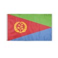 thumbnail image 1 of AGAS Eritrea Flag 3x5 ft Double Stitched Hem 100% Polyester Metal Grommets Indoor Eritrean National Flag, 1 of 1