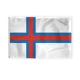 thumbnail image 1 of AGAS Faroe Islands Flag 4x6 ft 200D Nylon 4 Needle Lock Stitched Fly Hem Never Rust Brass Grommets Canvas Header Denmark Faroese National Flag, 1 of 1