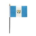 thumbnail image 1 of AGAS Guatemala Flag 4x6 inch - 11" Plastic Pole 100% Polyester Stitched Edges Guatemalan National Mini Flag on a Stick, 1 of 1