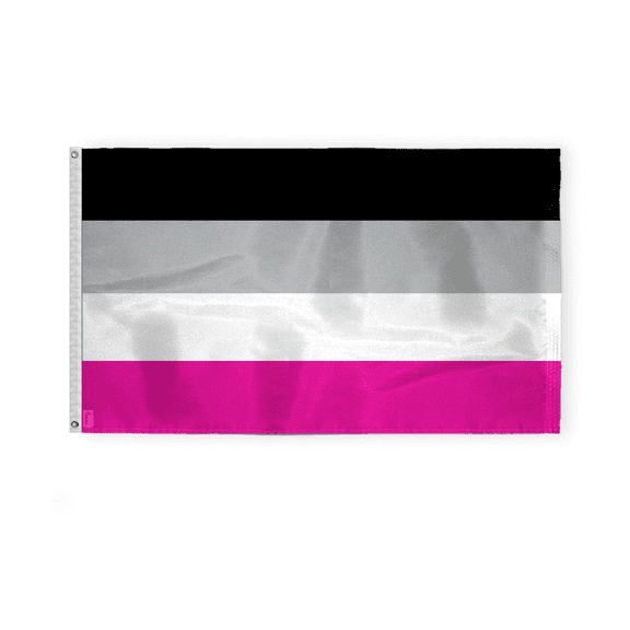 AGAS Gynephilia Pride Flag 3x5 Ft - Double Sided Printed 200D Nylon - Brass Grommets Stitched Edges Fade Proof Sharp Colors - Gynephilia Lgbtq Flag 3x5 Fts
