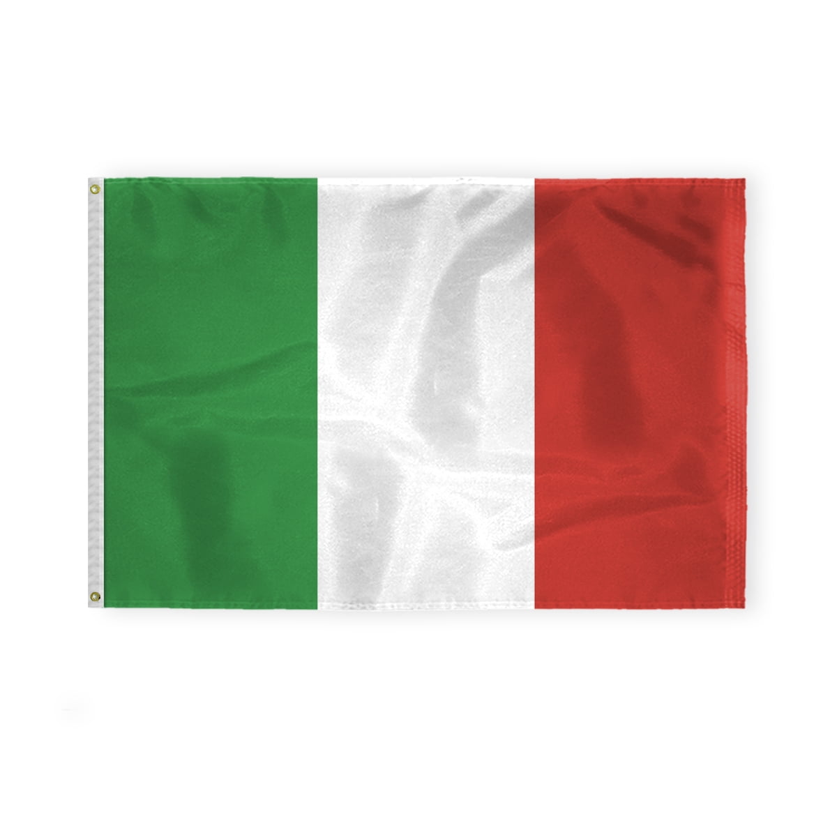 AGAS Italy Flag 4x6 ft 200D Nylon 4 Needle Lock Stitched Fly Hem Rust ...