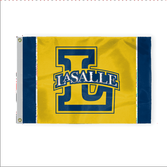 AGAS LaSalle Explorers flag 3x5 ft College flags 200D Nylon Fabric Banner with Brass Grommets