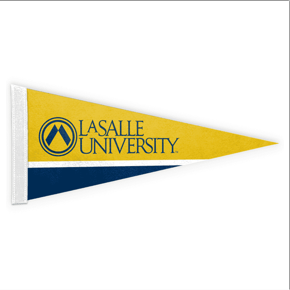 AGAS LaSalle LSU University Explorers Pennant flags, Mini Felt Officially Licensed College pennant flags